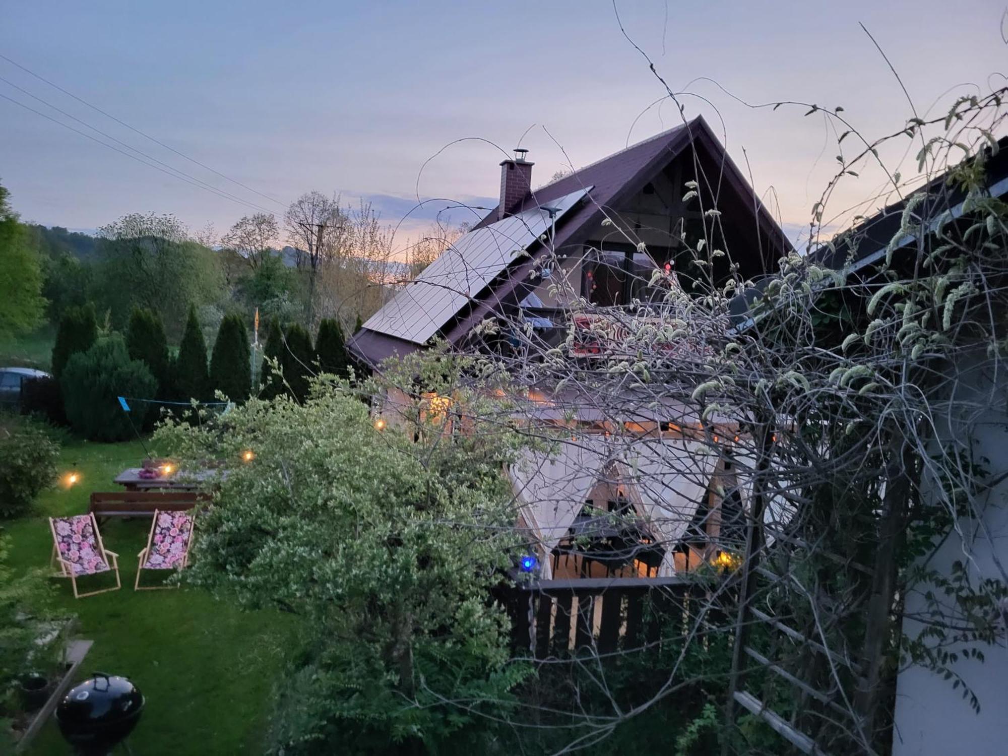 Smyrkowy Dom Z Kominkiem Z Goraca Balia Kolo Karpacza Janowice Wielkie Exterior foto